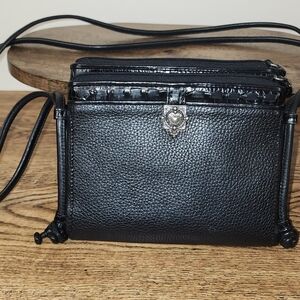 Brighton Heart Spirit Double Strap with Clasp Style Open with Pockets and Heart